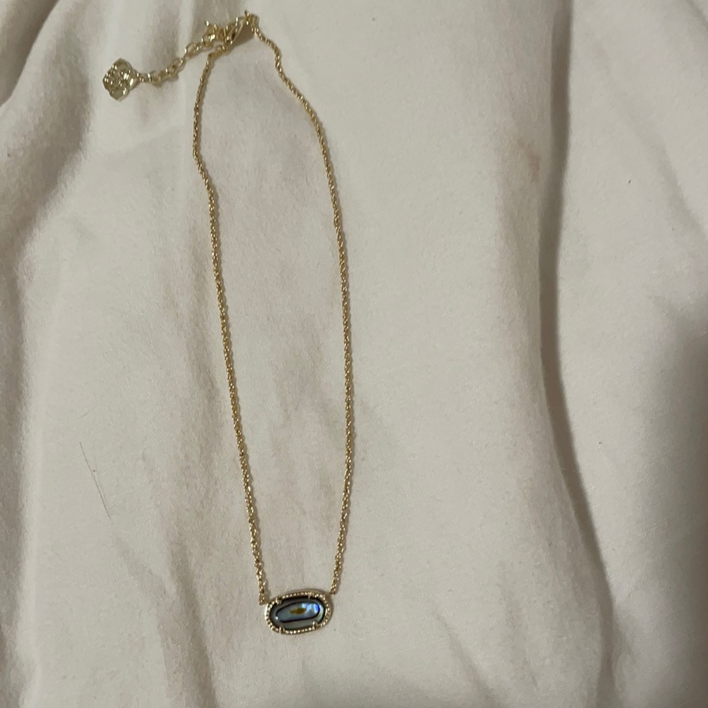 Kendra Scott abalone necklace